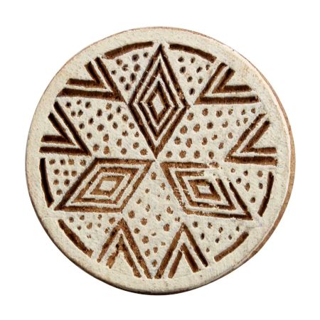 Set of 1 Piece New Wooden Printing Block